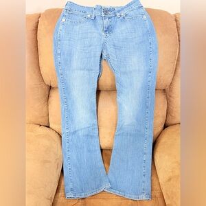 Women’s Wrangler Pink Label Bootcut Blue Denim Jeans Size 5/6